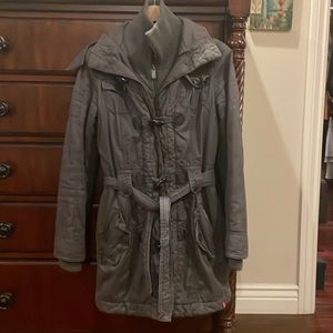 Detachable Hooded winter jacket . Vintage